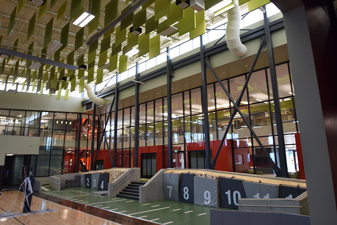 C. Mark Openshaw Education Center and Office Building gym