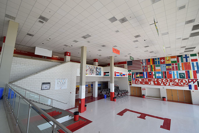 East High School commons