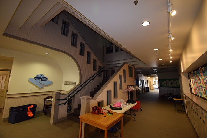 Rowland Hall-St. Mark's School interior stairs