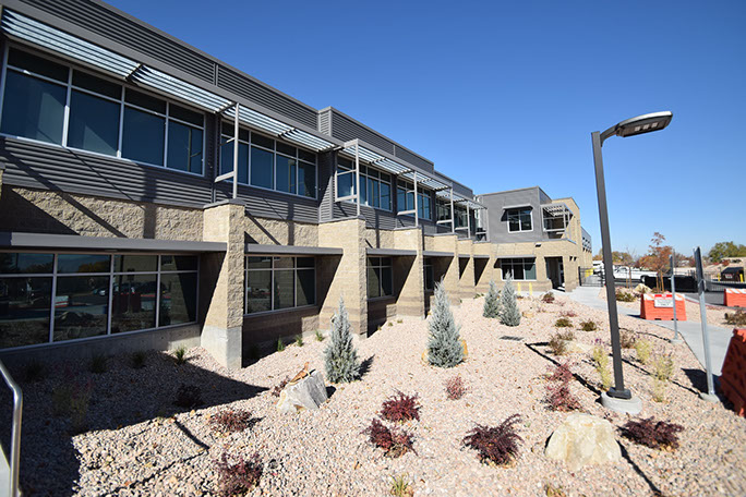 Kearns Improvement District front landscaping