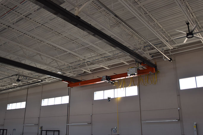 Kearns Improvement District auxillary building lift