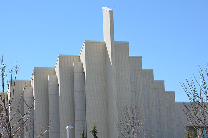 BYU-Idaho John Taylor Building front chapel exterior 