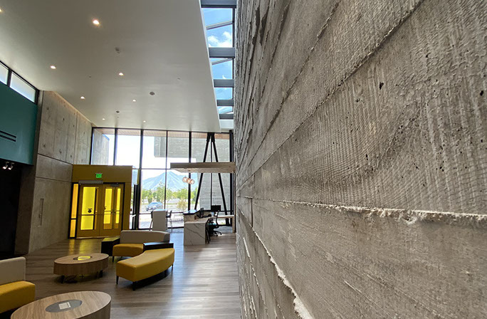 C. Mark Openshaw Education Center and Office Building x-braces