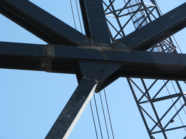 BYU-Idaho Center steel framing connection