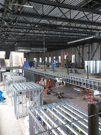 C. Mark Openshaw Education Center and Office Building under construction