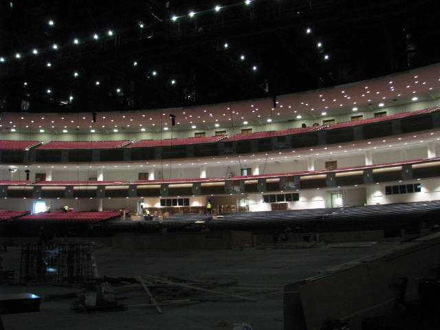 BYU-Idaho Center Auditorium under construction
