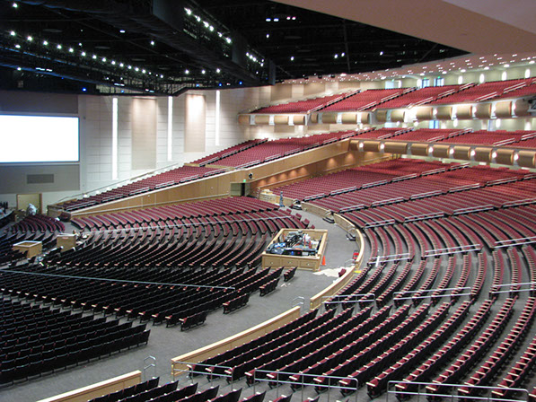 BYU-Idaho Center Auditorium seating