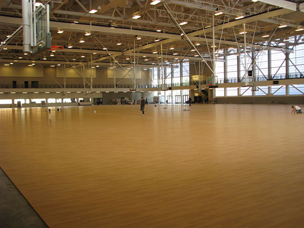BYU-Idaho Center basketball courts