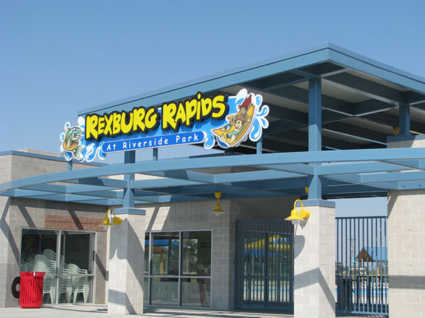 Rexburg Rapids Aquatics front entrance